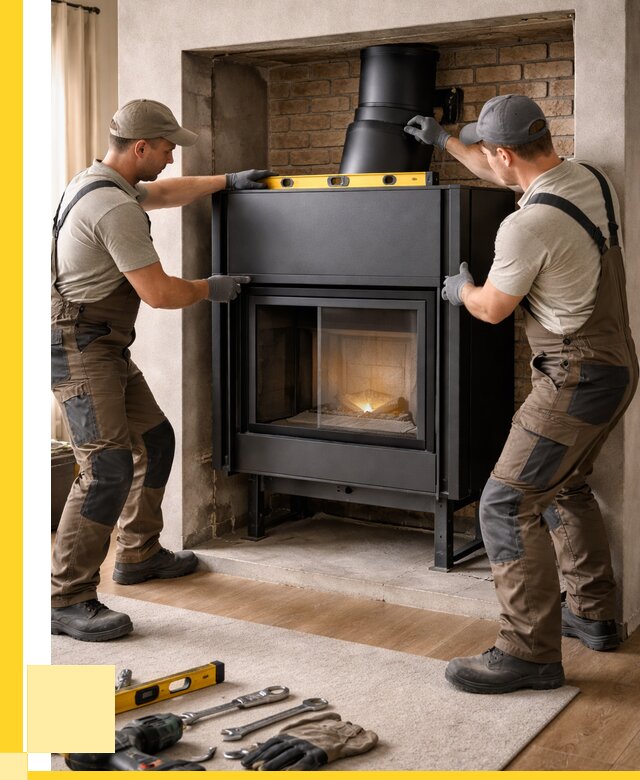 Установка каминных топок в Черняховске под ключ от 18864 р. | ЭриданЧрх