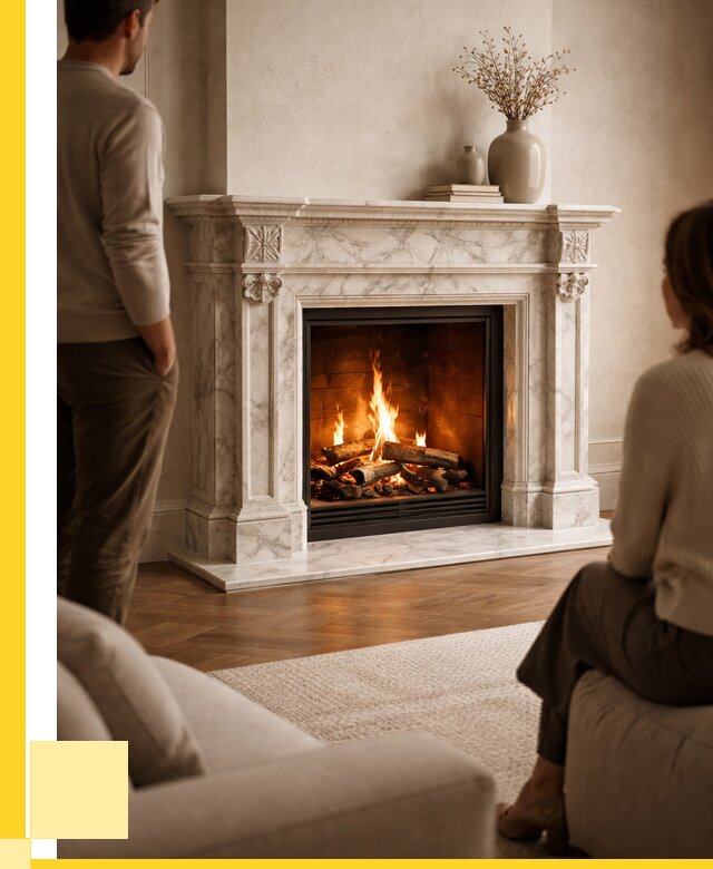 Мраморные камины под ключ в Черняховске от 262000 р. | ЭриданЧрх