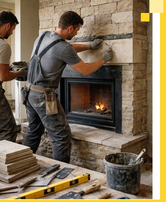 Проектирование и установка открытых каминов в Черняховске