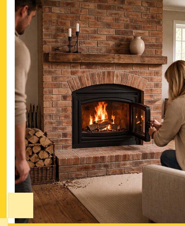 Кирпичные камины под ключ в Черняховске от 157200 р. | ЭриданЧрх