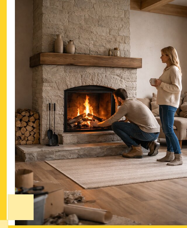 Камины для загородного дома в Черняховске от 366800 р., ЭриданЧрх