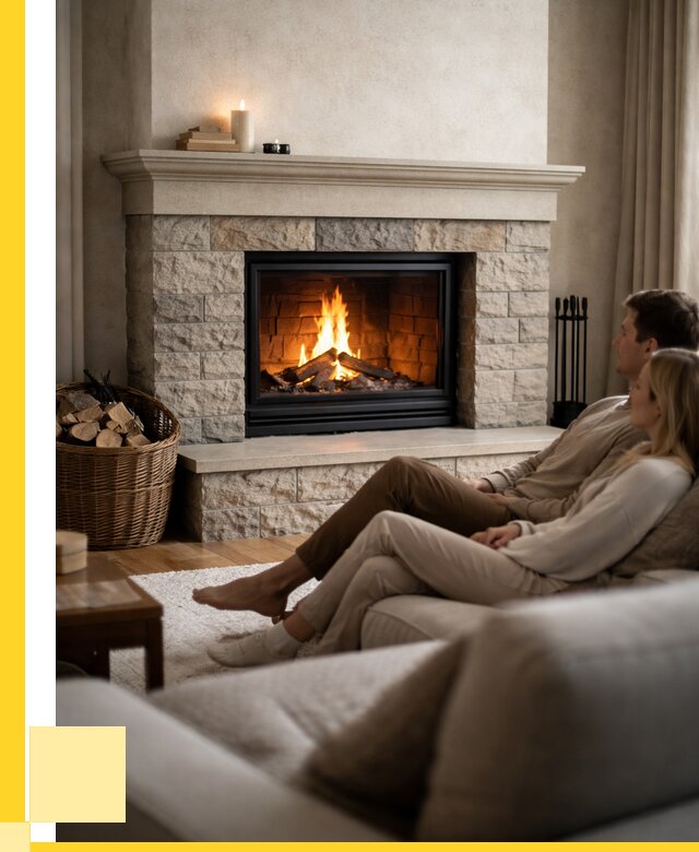 Камины в частном доме под ключ в Черняховске от 209600 р. | ЭриданЧрх