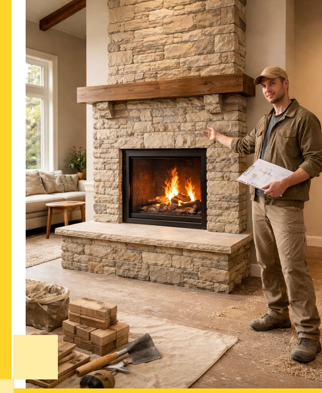 Камины под ключ в Черняховске от 188640 р. | ЭриданЧрх — установка