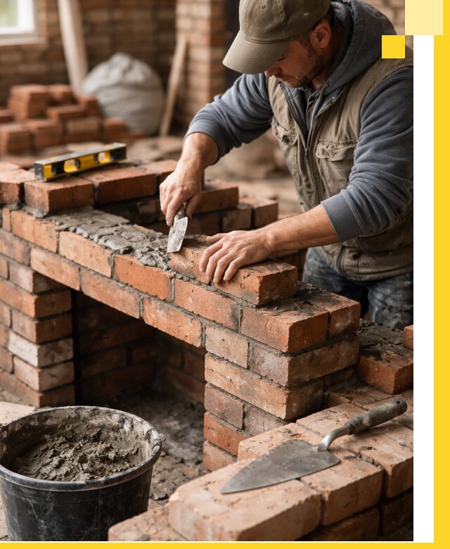 Кладка каминов под ключ в Черняховске профессиональная отделка и монтаж