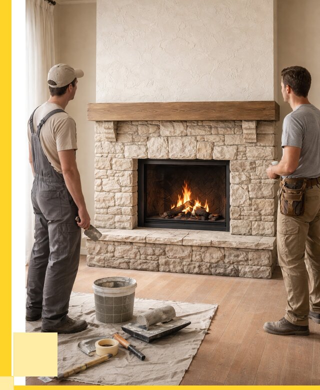 Отделка каминов в Черняховске от 6812 р. под ключ | ЭриданЧрх