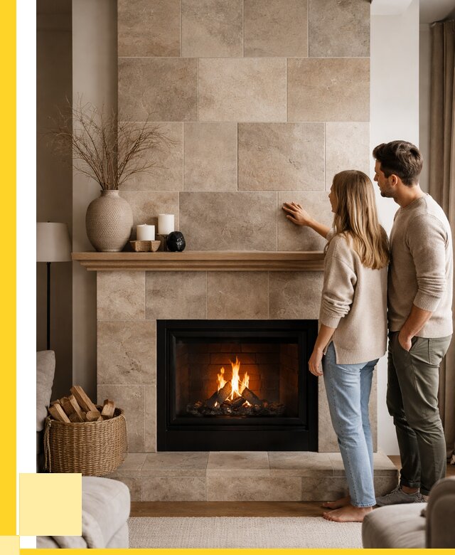 Облицовка каминов керамогранитом в Черняховске от 4716 р. | ЭриданЧрх