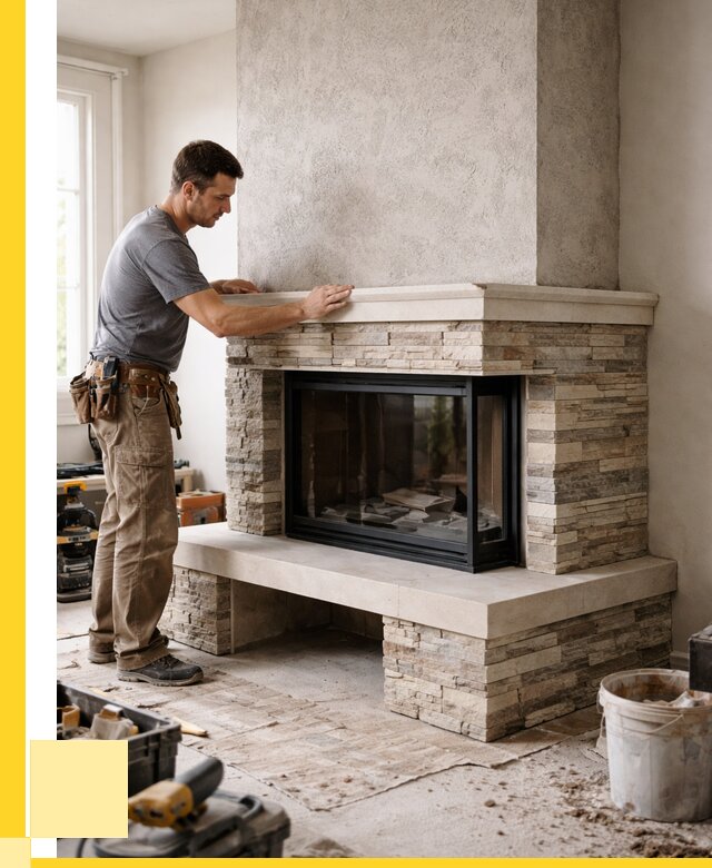 Изготовление каминов под ключ в Черняховске от 157200 р. | ЭриданЧрх