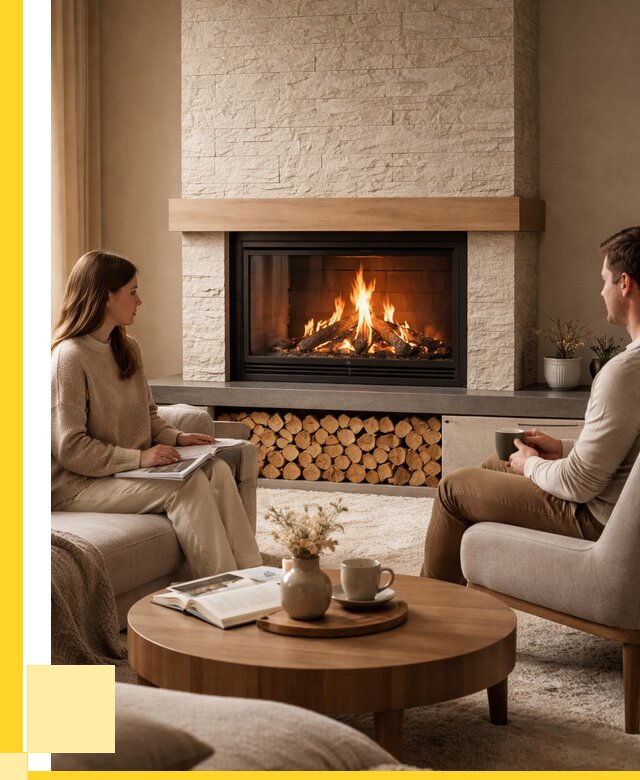 Камины со стеклом в Черняховске от 188640 р. | ЭриданЧрх — топки 3 стекла