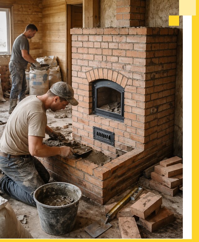 Профессиональное строительство печей в Черняховске под ключ