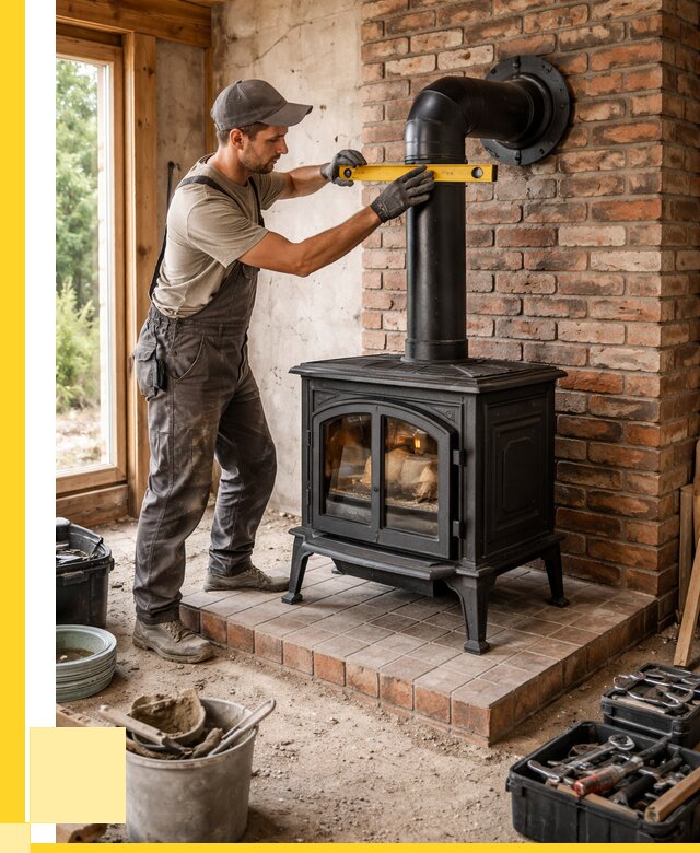 Монтаж печей установка банной печи в Черняховске от 15720 р. | ЭриданЧрх