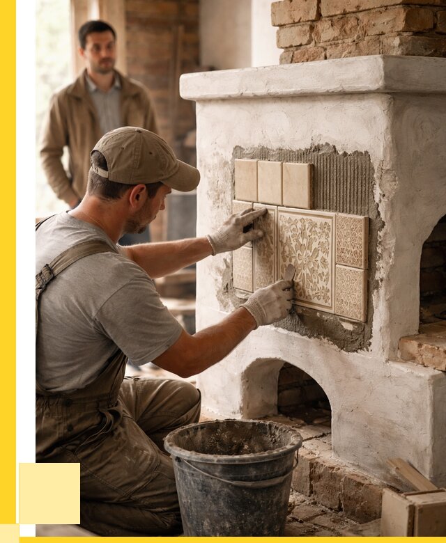 Отделка печей и банных печей в Черняховске от 36680 р. | ЭриданЧрх