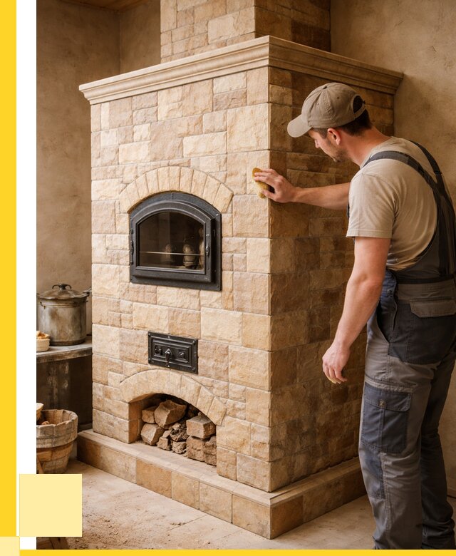 Облицовка печей в Черняховске от 4716 р. под ключ | ЭриданЧрх