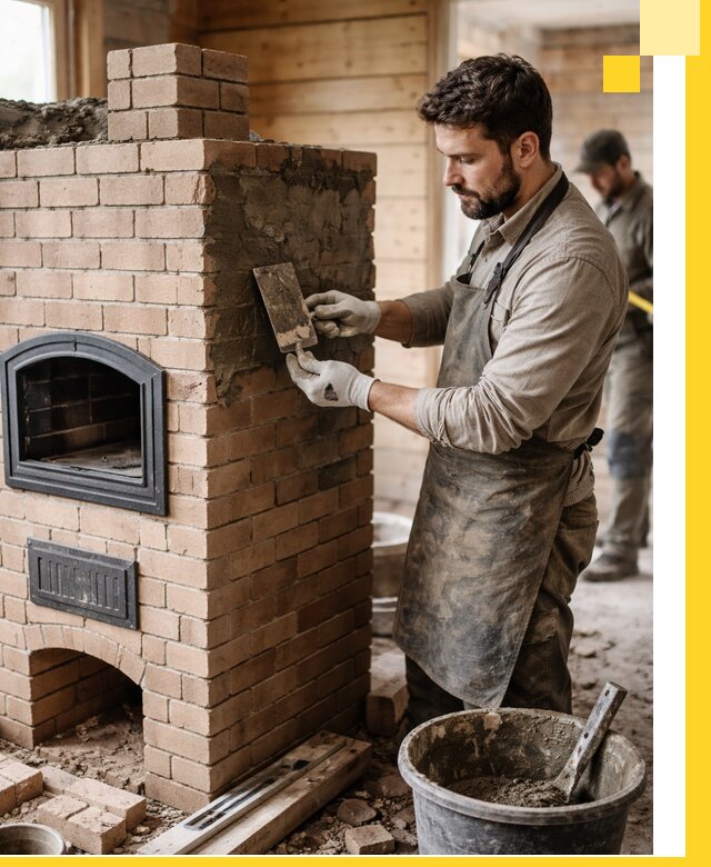 Изготовление и установка печей-шведок под ключ в Черняховске