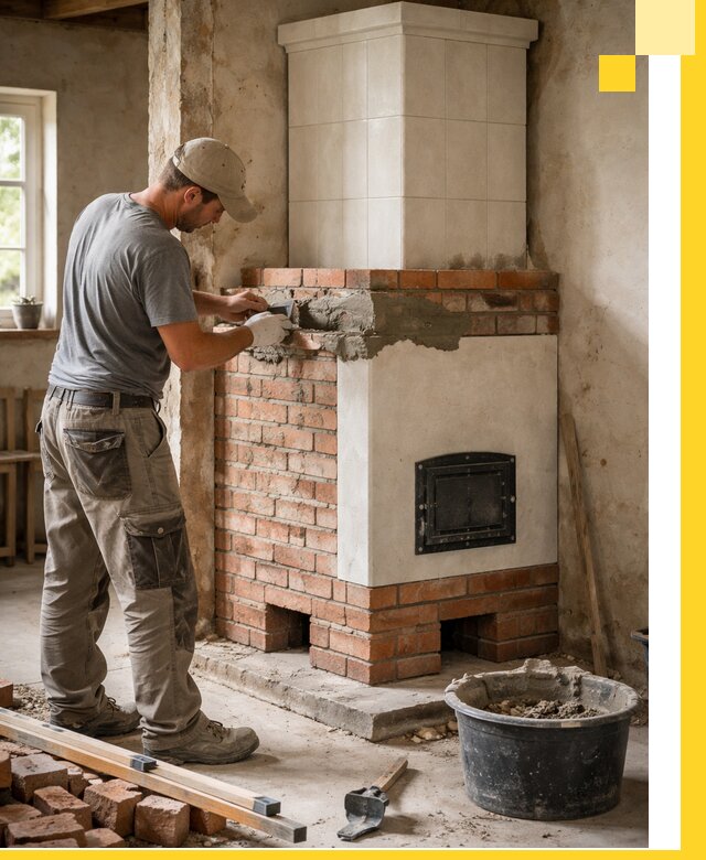 Изготовление и установка печей-голландок под ключ в Черняховске