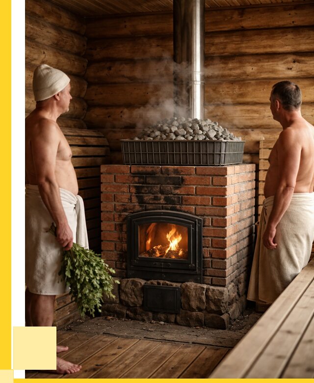 Печи для парной в Черняховске под ключ от 68120 р. - ЭриданЧрх