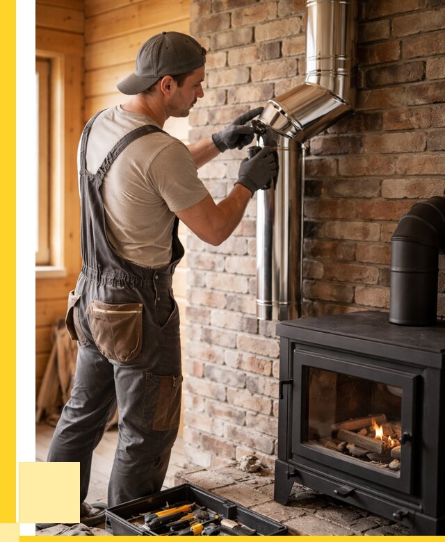 Монтаж дымоходов для печей в Черняховске от 7860 р. | ЭриданЧрх