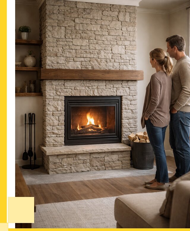 Печи камины под ключ в Черняховске от 209600 р., ЭриданЧрх монтаж