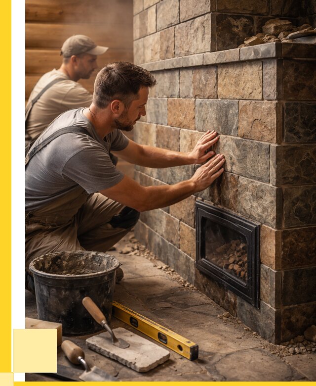 Облицовка банных печей в Черняховске под ключ от 12576 р. | ЭриданЧрх