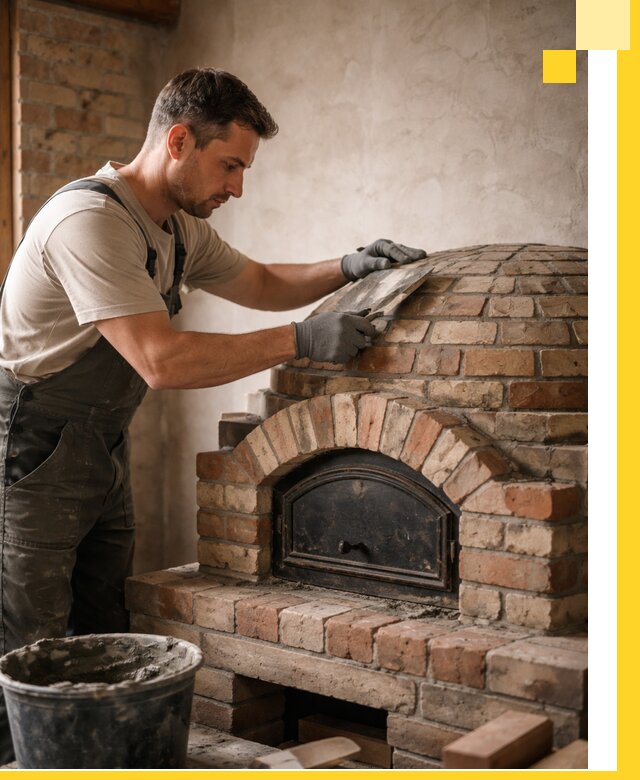 Изготовление и монтаж помпейских печей на заказ в Черняховске