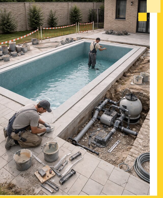 Строительство бассейнов под ключ в Черняховске: проекты и монтаж