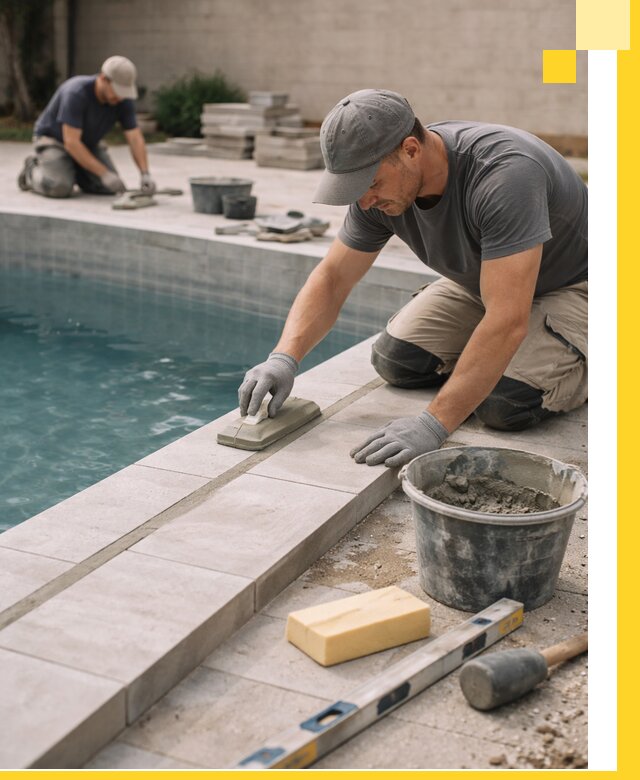 Отделка бассейнов в Черняховске: декоративная отделка и гидроизоляция