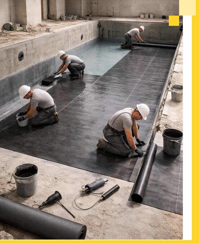 Профессиональная гидроизоляция бассейнов и чаш в Черняховске под ключ