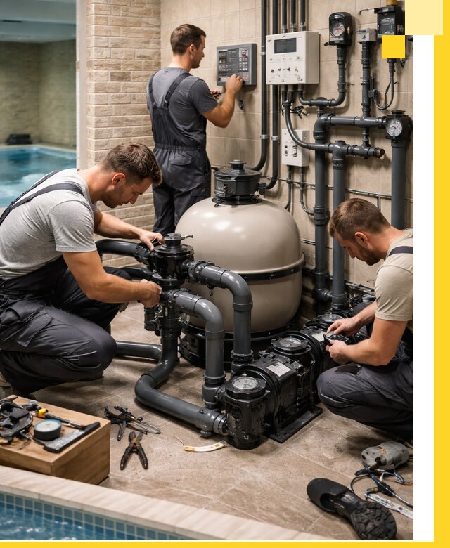 Комплексное оборудование для бассейнов под ключ в Черняховске