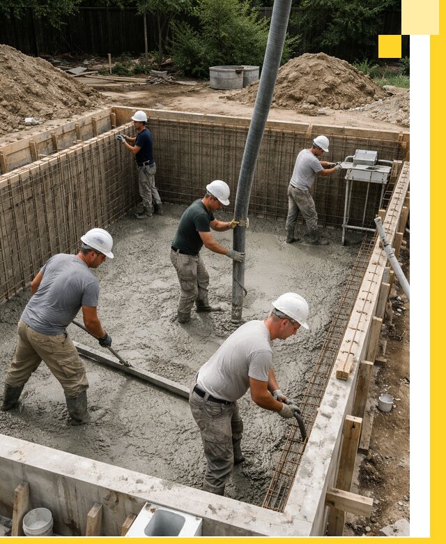 Строительство бетонных бассейнов под ключ в Черняховске