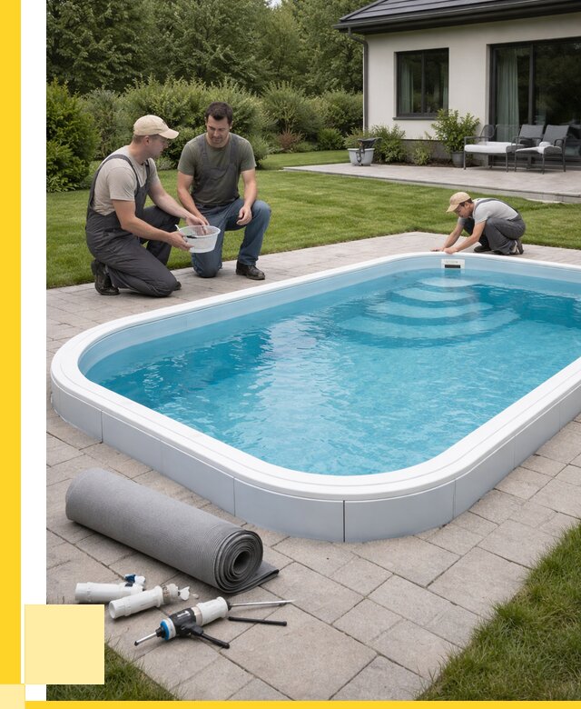 Пластиковый бассейн купить в Черняховске от 262000 р., ЭриданЧрх