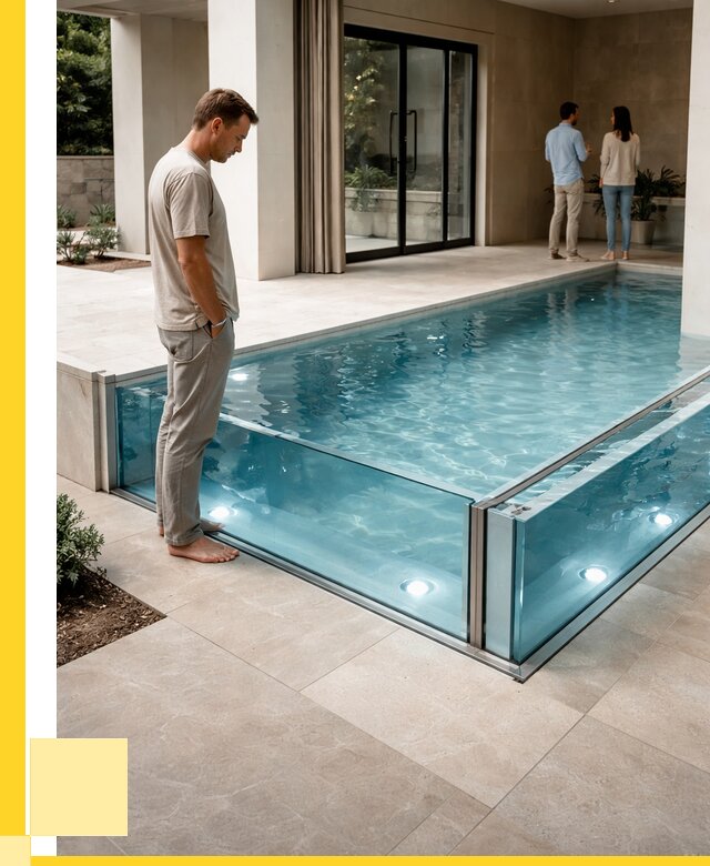 Стеклянные бассейны в Черняховске от 1257600 р. | ЭриданЧрх — мозаика