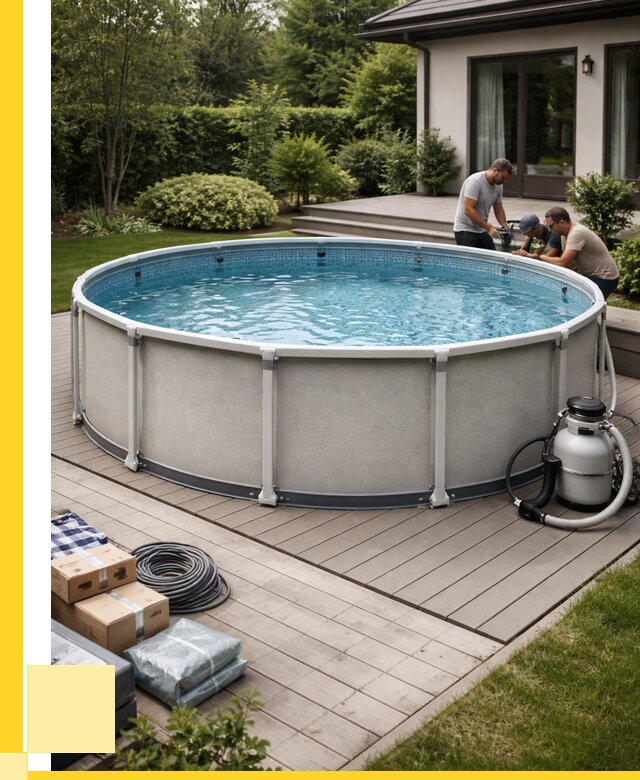 Купить каркасные бассейны в Черняховске от 47160 р. | ЭриданЧрх