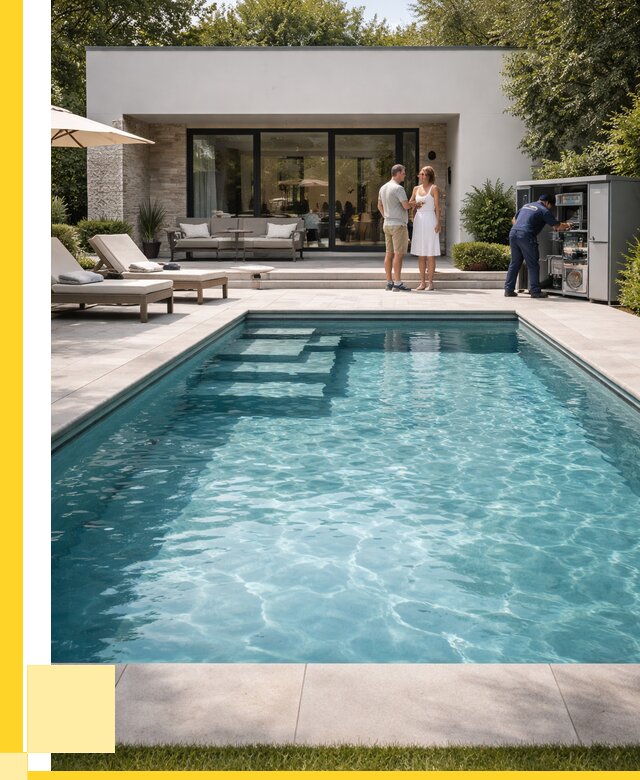 Бассейн в доме в Черняховске под ключ от 1257600 р. | ЭриданЧрх