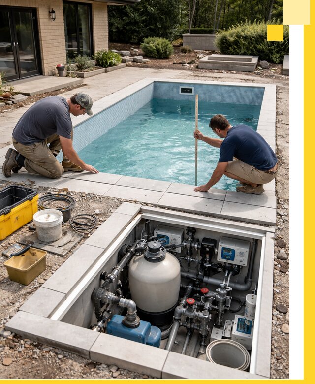 Строительство качественных домашних бассейнов под ключ в Черняховске