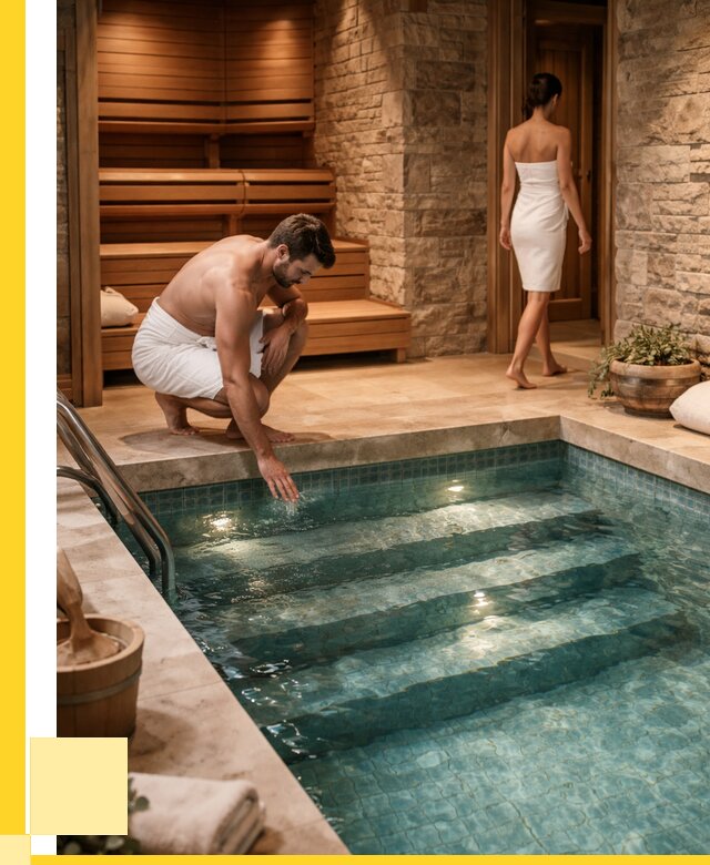 Сауна с бассейном под ключ в Черняховске от 125760 р., ЭриданЧрх