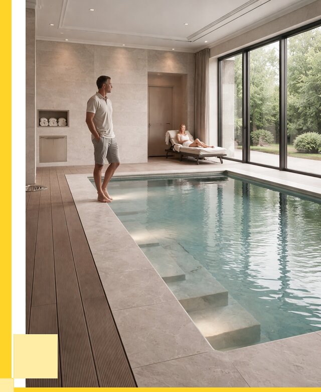 Бассейны в коттедже под ключ в Черняховске от 1257600 р. | ЭриданЧрх