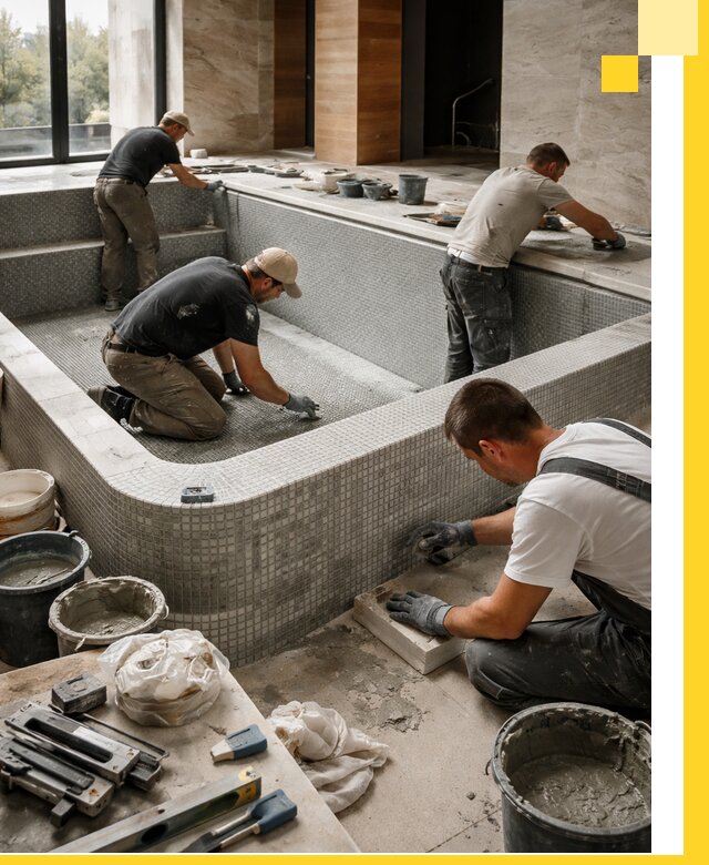 Строительство и установка СПА бассейнов под ключ в Черняховске