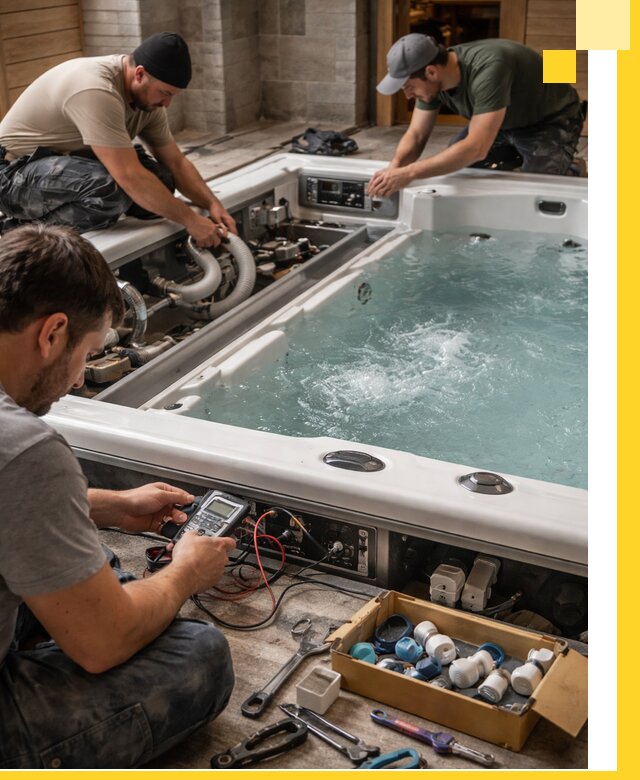 Гидромассажные бассейны под ключ в Черняховске, дизайн и монтаж