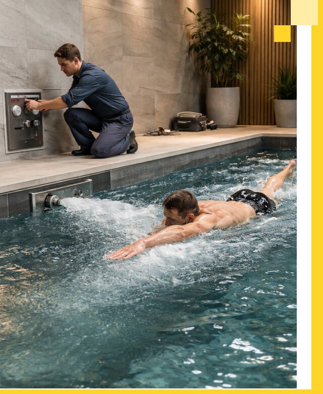 Проектирование и монтаж бассейнов с противотоком в Черняховске