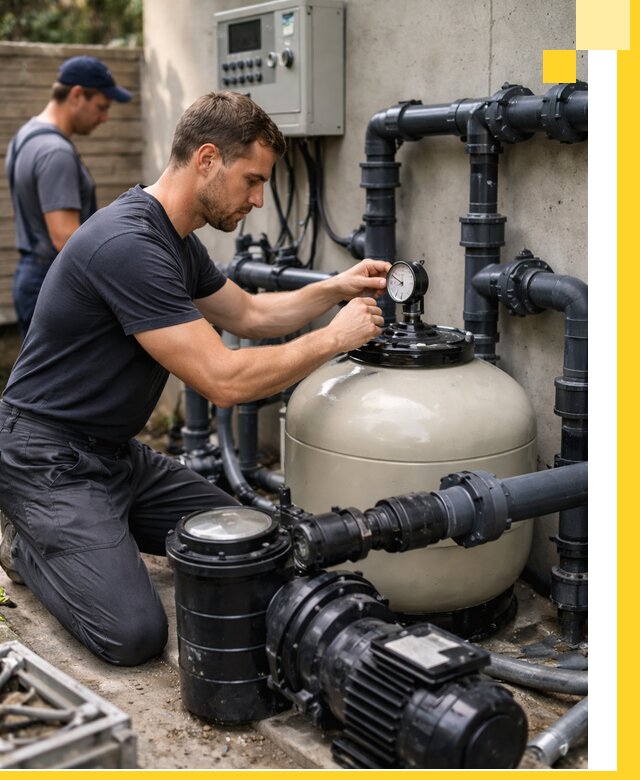 Поставка и монтаж фильтровального оборудования для бассейнов в Черняховске