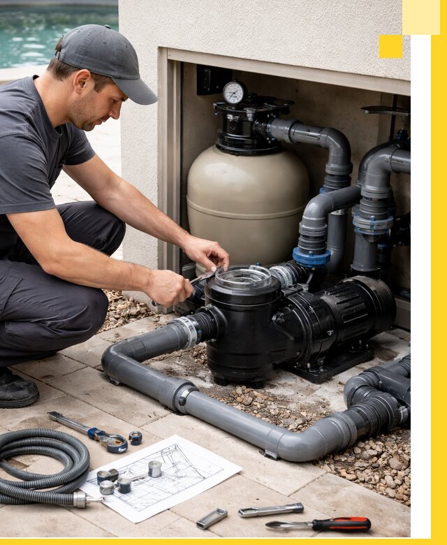 Поставка, монтаж и сервис насосов для бассейнов в Черняховске