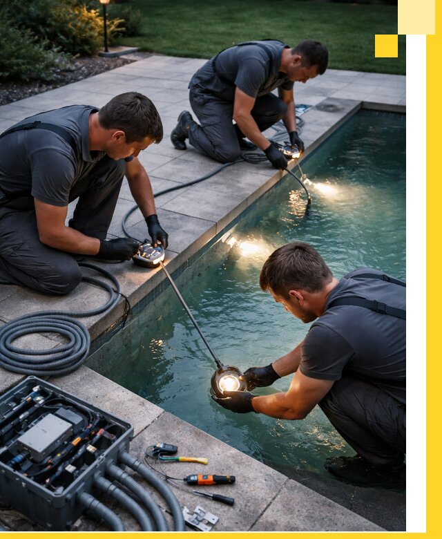 Профессиональное освещение бассейнов в Черняховске: дизайн и монтаж