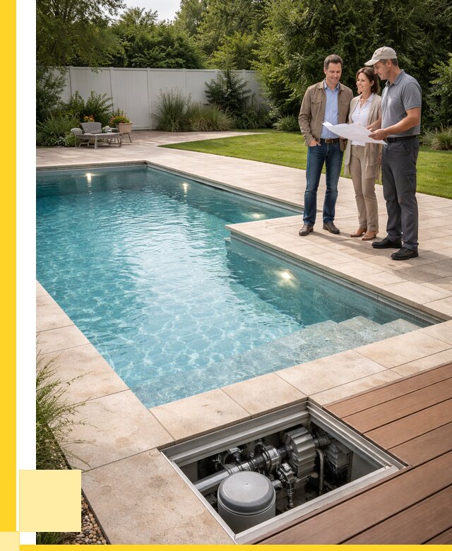 Плавательные бассейны под ключ в Черняховске от 838400 р., ЭриданЧрх