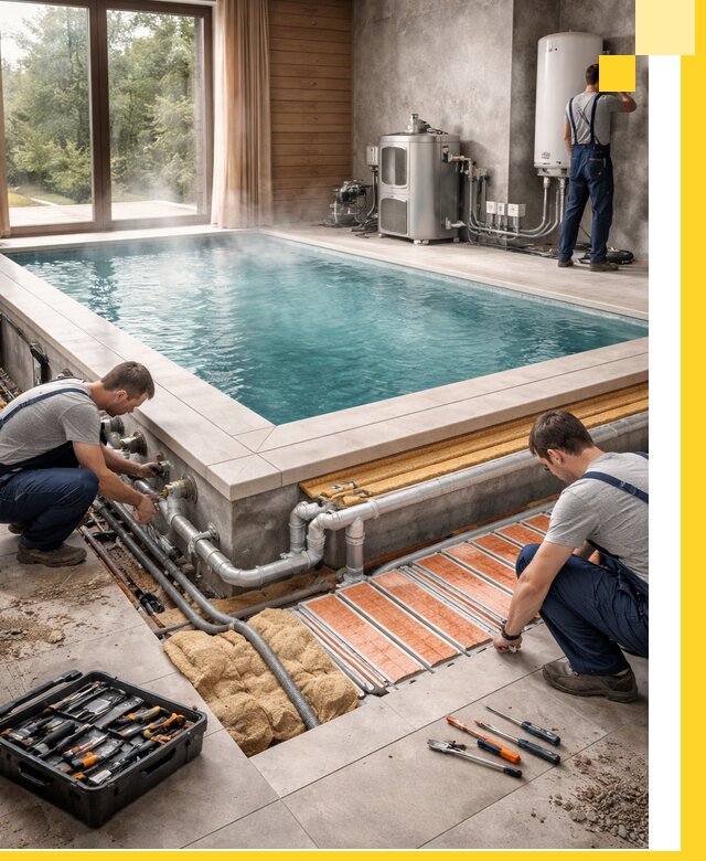 Проектирование и строительство тёплых бассейнов в Черняховске