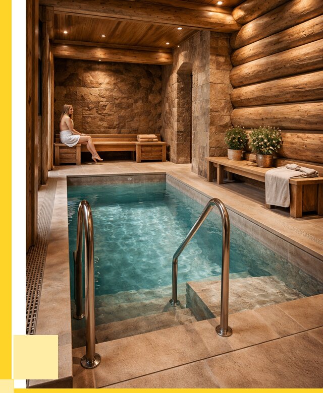 Аренда бани с бассейном в Черняховске от 1572000 р. | ЭриданЧрх