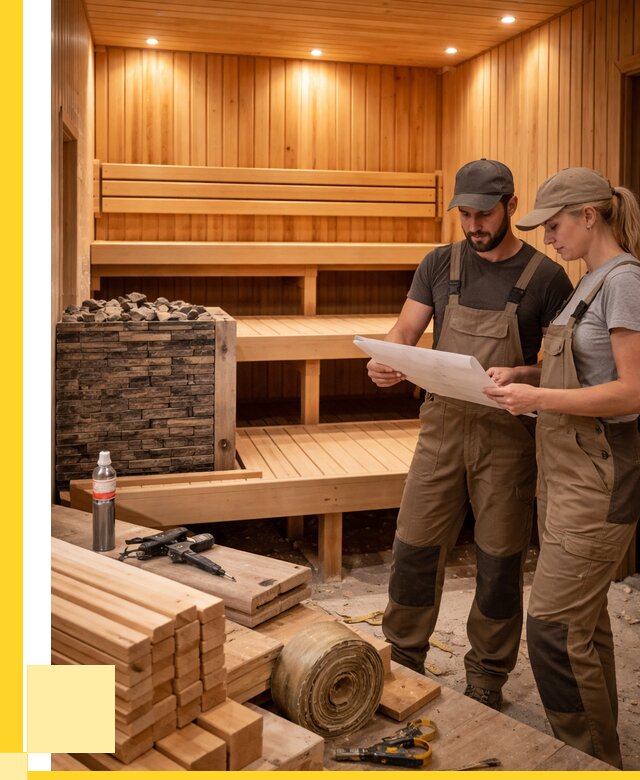 Строительство саун в Черняховске под ключ от 262000 р., ЭриданЧрх