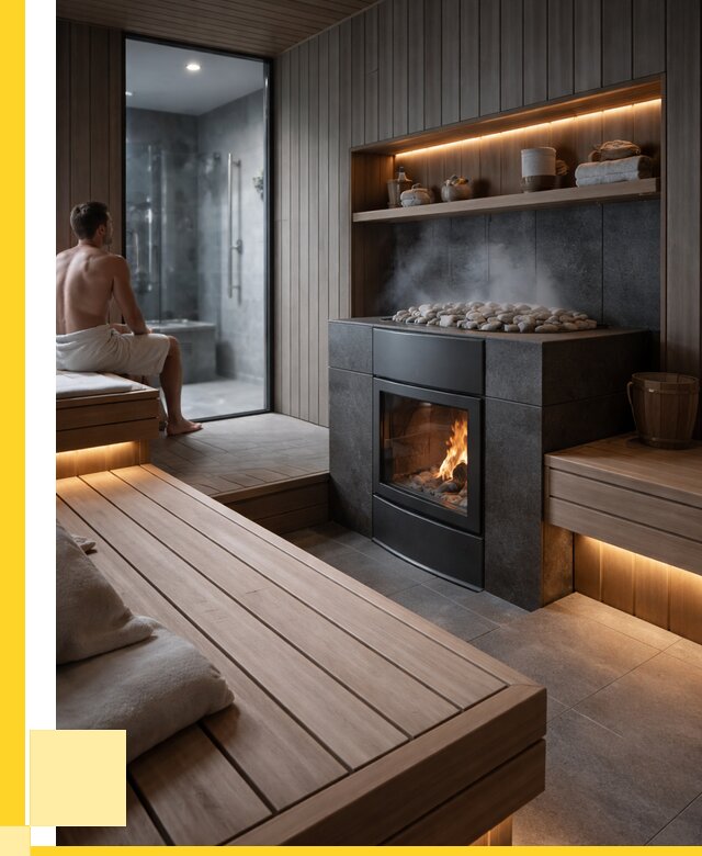 Проект сауны в частном доме в Черняховске от 36680 р. | ЭриданЧрх
