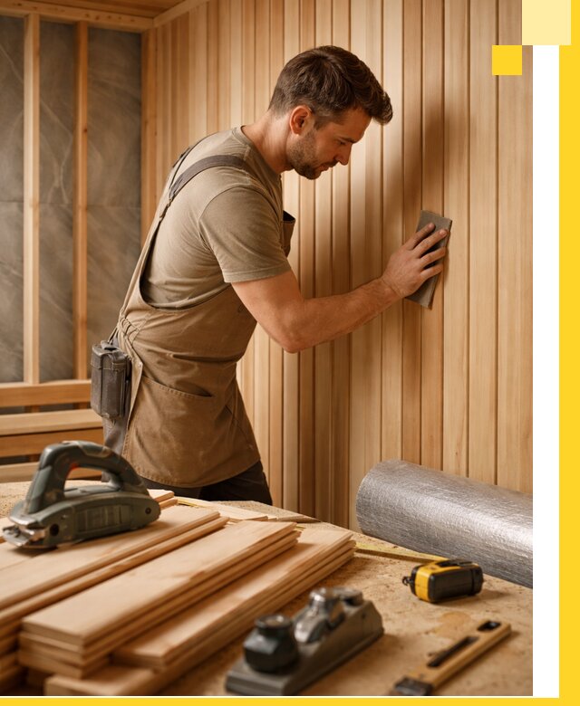 Профессиональная отделка саун и парных под ключ в Черняховске