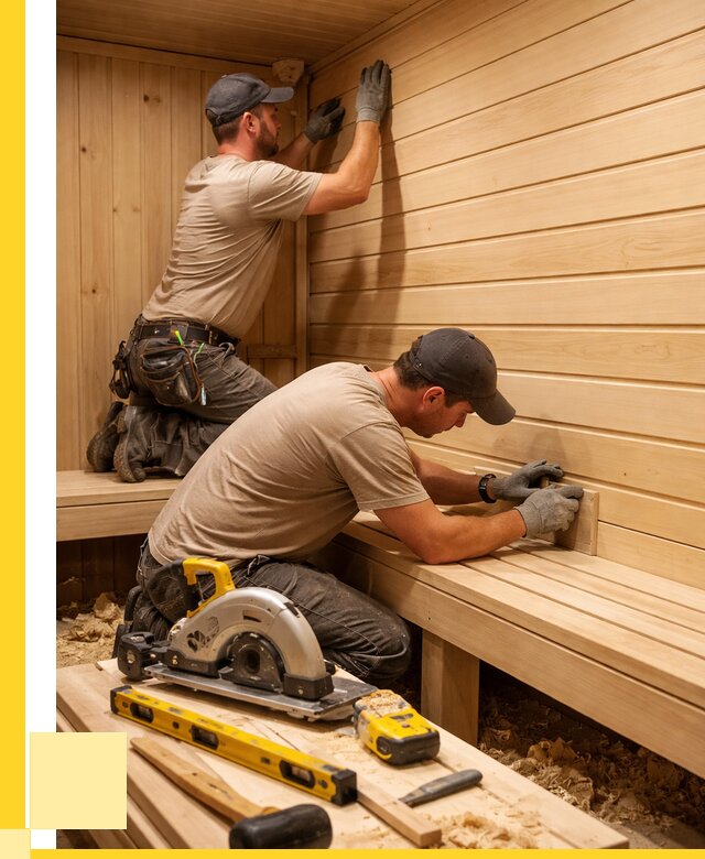 Обшивка саун вагонкой в Черняховске от 2620 р. | ЭриданЧрх