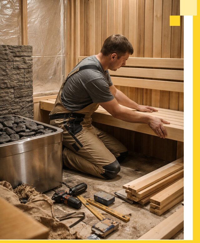 Сауны для дома под ключ с проектированием и монтажом в Черняховске