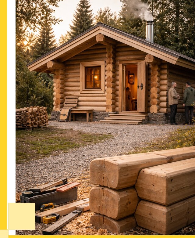 Строительство бань и комплексов в Черняховске от 471600 р.| ЭриданЧрх